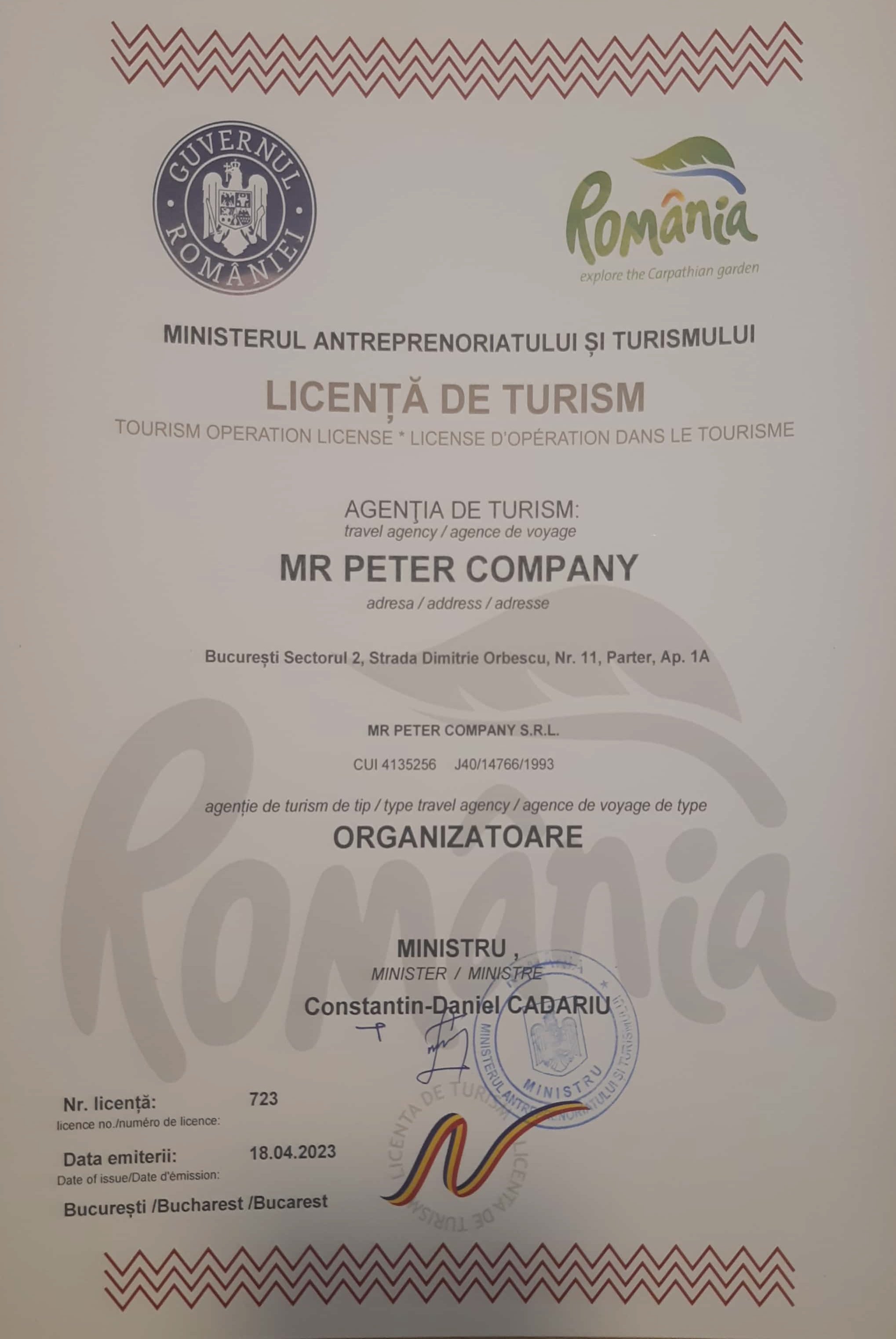 Licenta Turism
